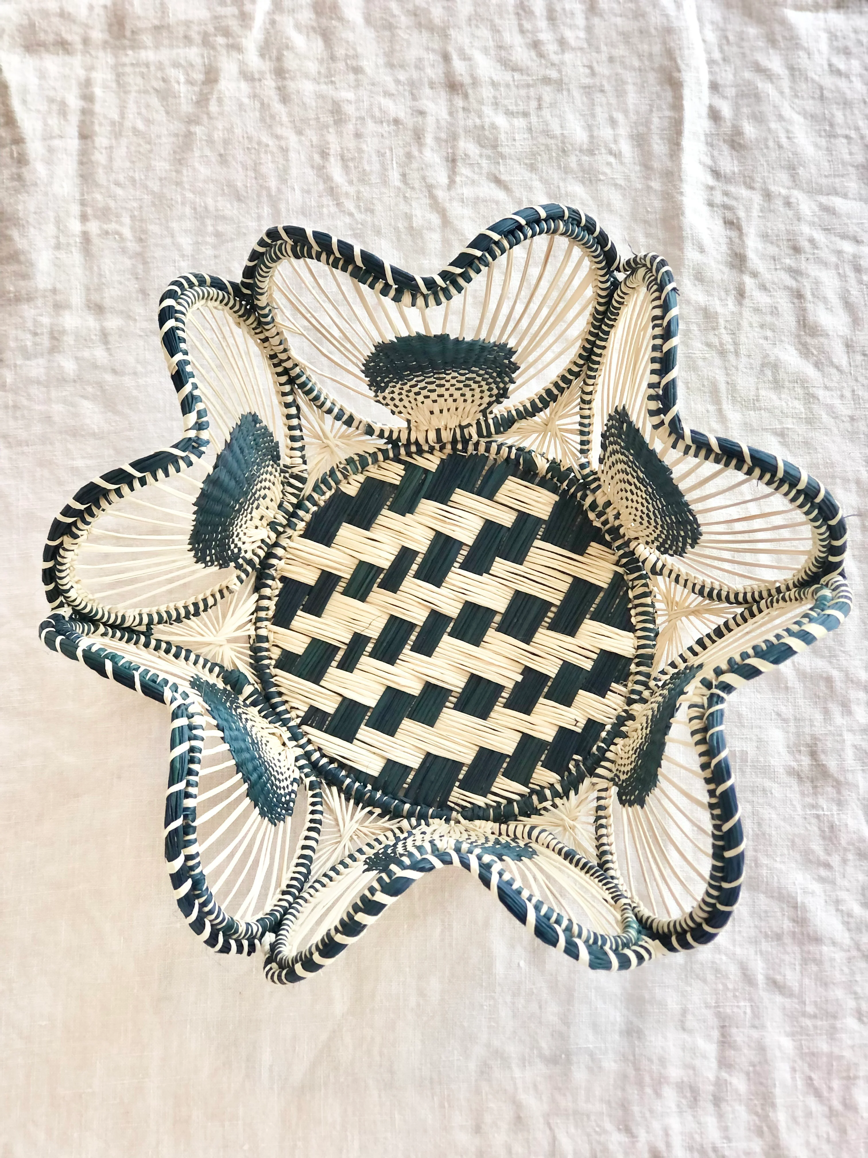 Soleil Bread Basket- Cobalt - Image 3