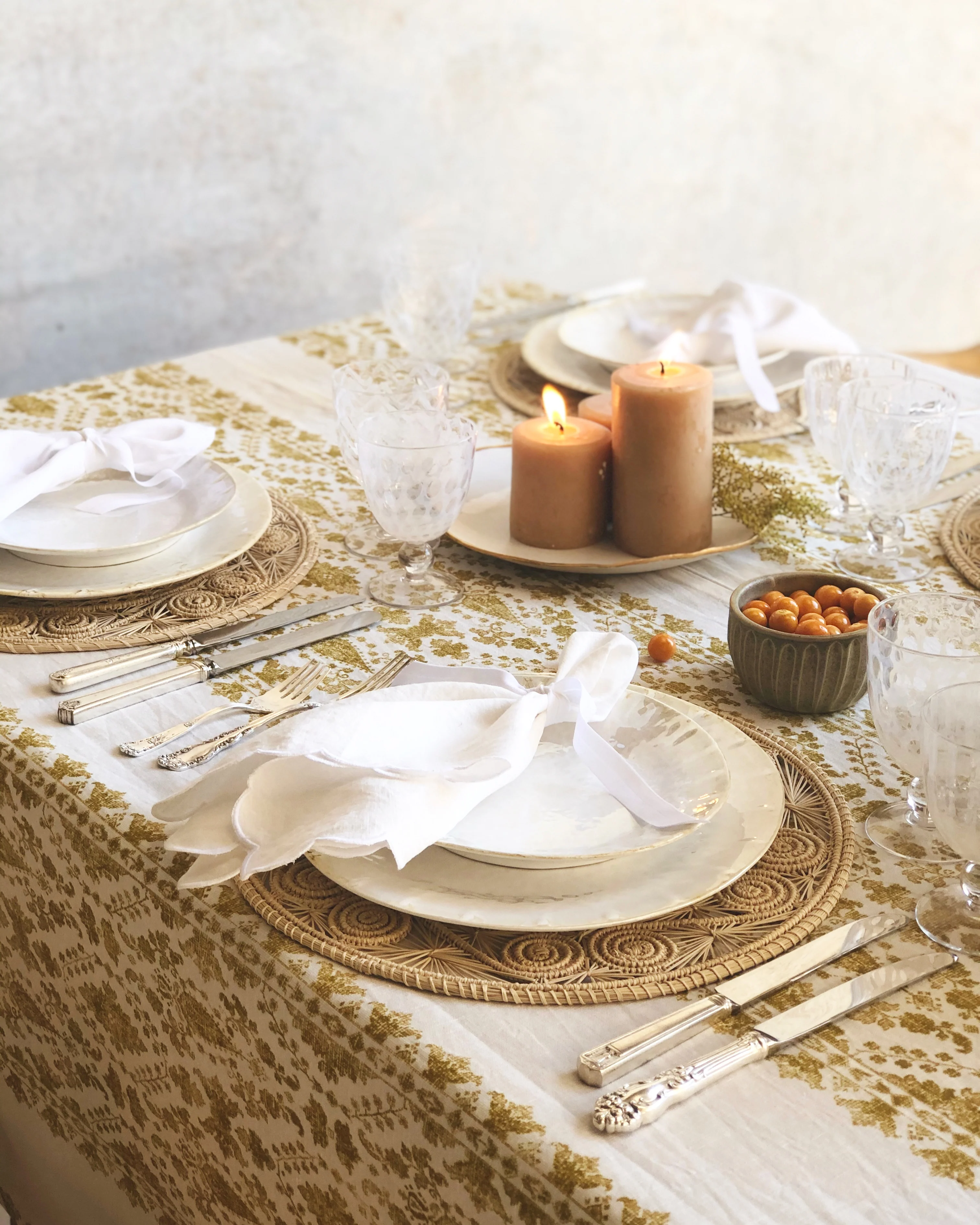 Soleil Charger / Placemat - Natural S/4 - Image 4