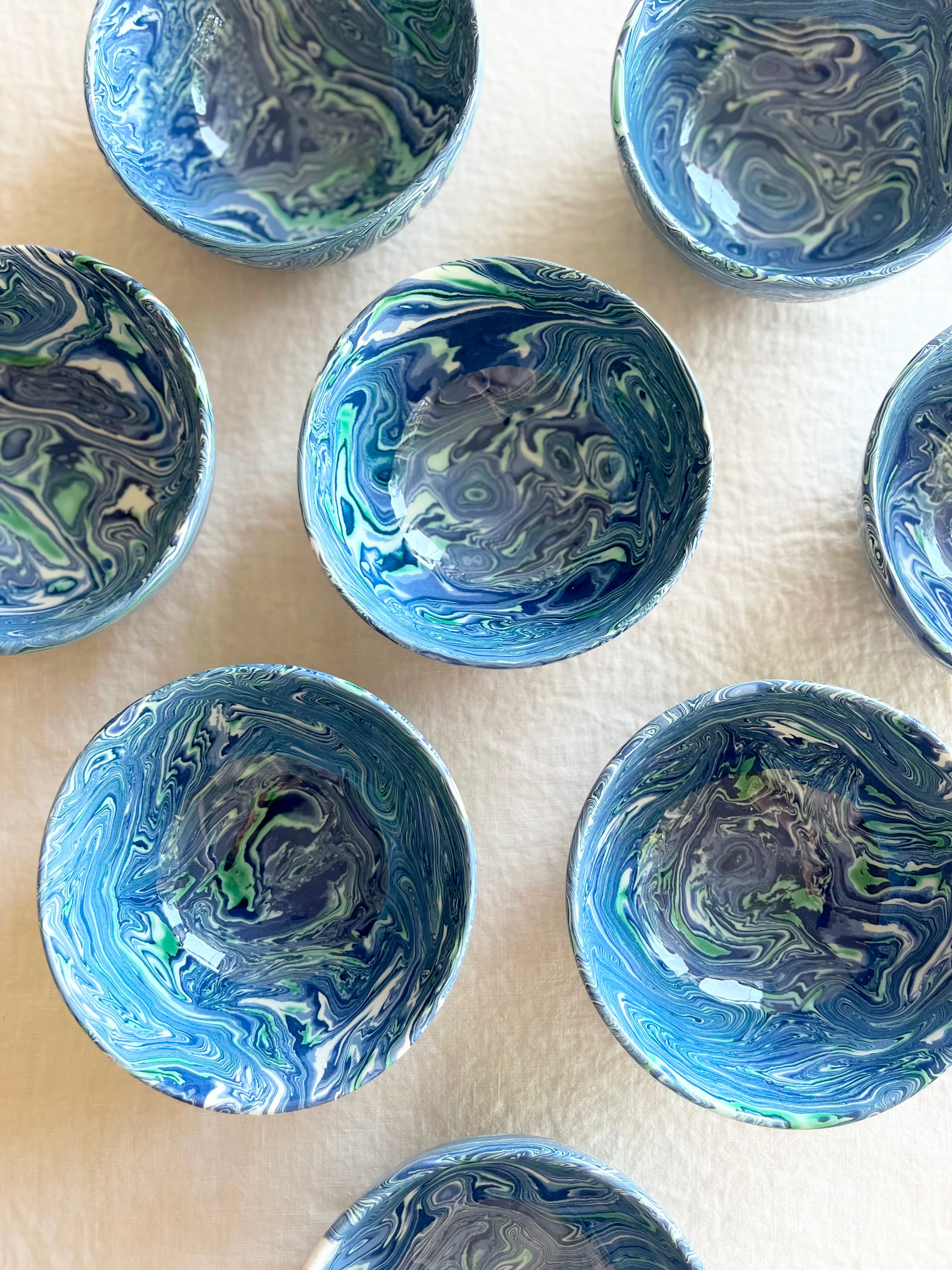 Terre Mêlée Finger Bowl 4"- Ocean - Image 3
