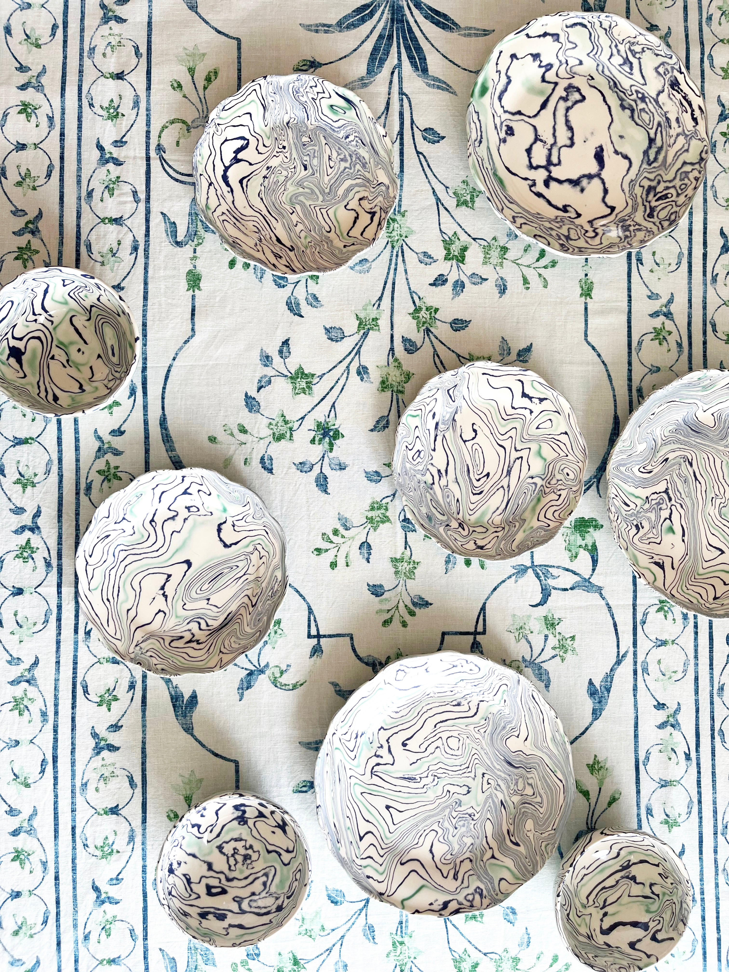 Terre Mêlée Scalloped Salad Plate - Pacifica - Image 2