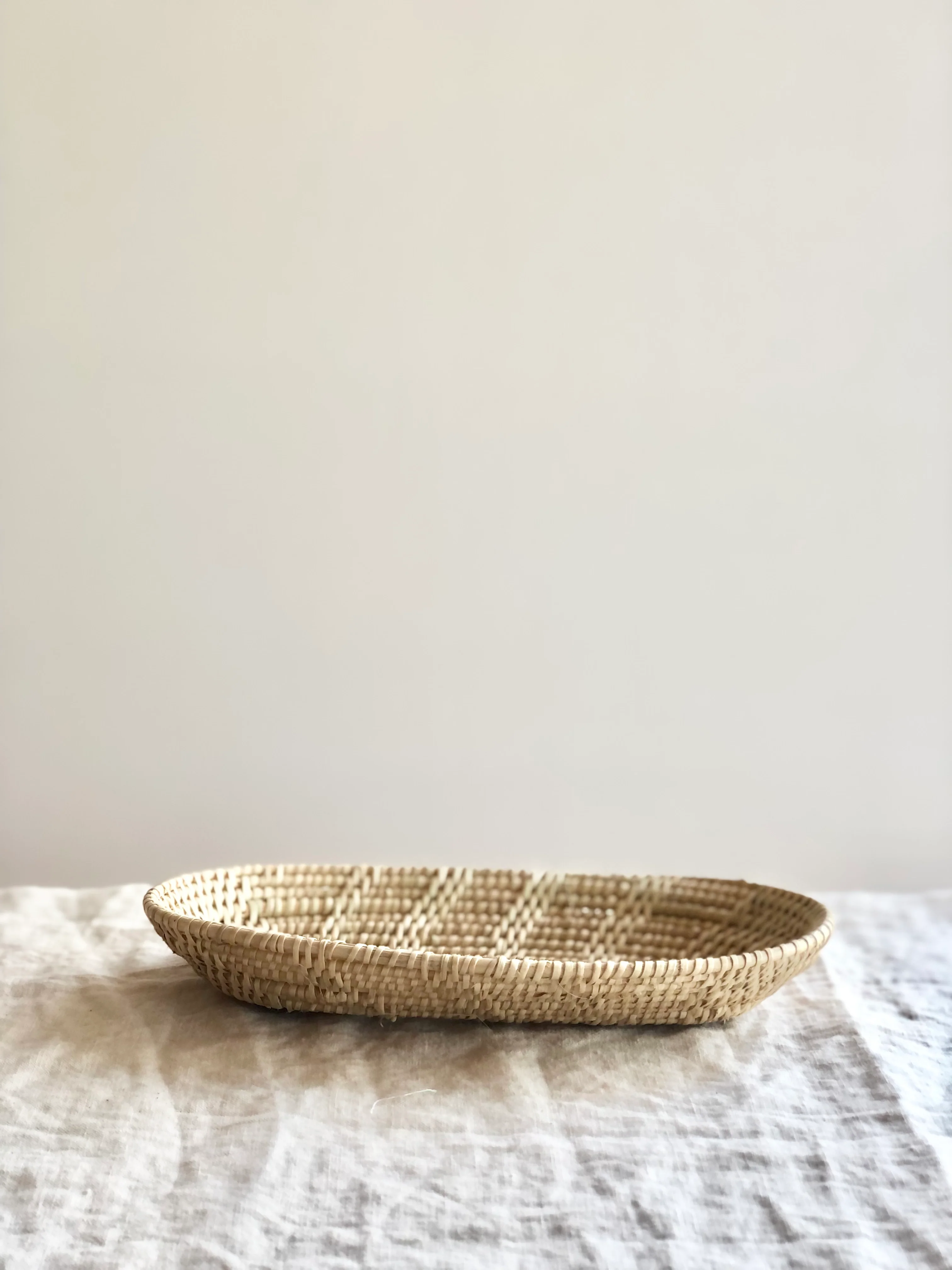 Tissé Oval Basket - 7" - S/4 - Image 5