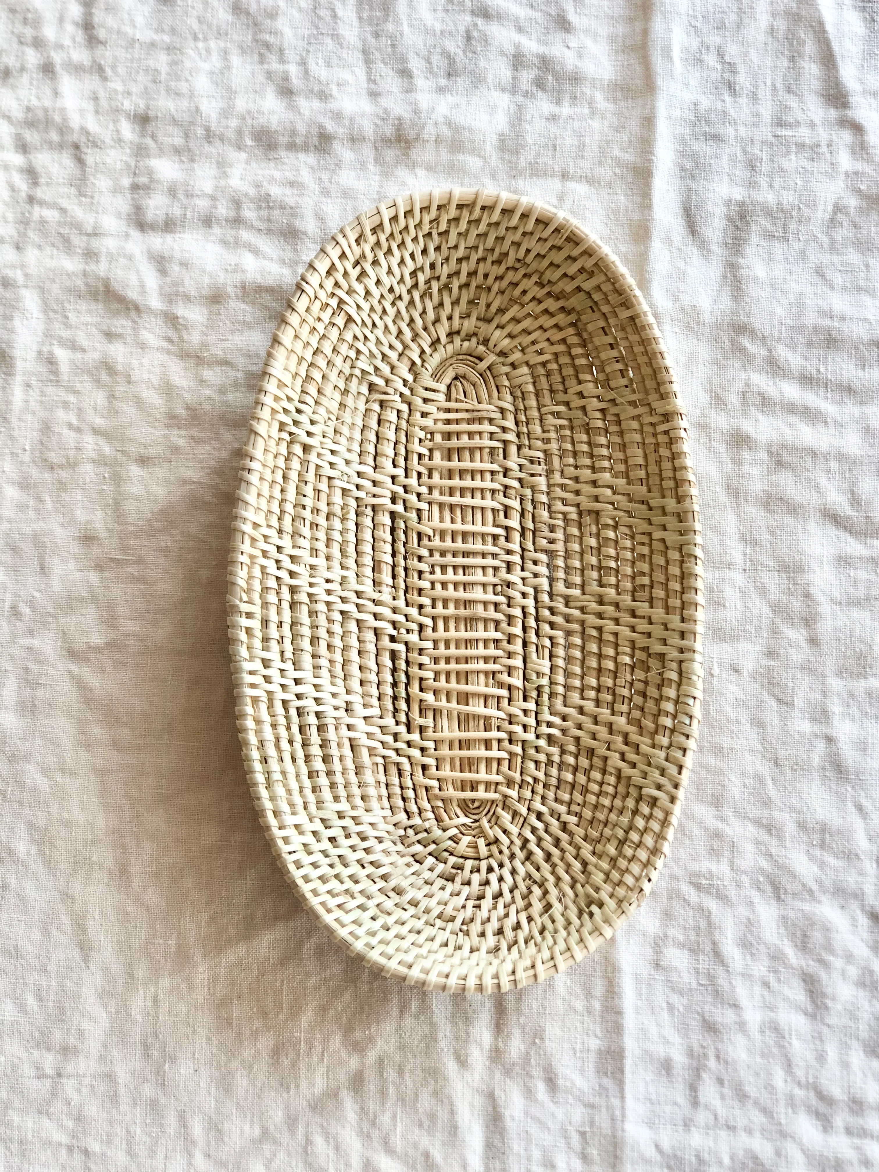 Tissé Oval Basket - 7" - S/4 - Image 6